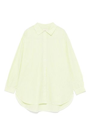 camicia in cotone verde DOUUOD KIDS | DW5B00Z2895246BC